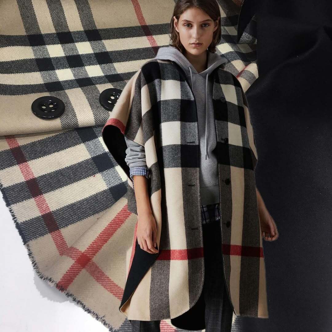 Пальтовая ткань *Burberry* Пальтовая ткань *Burberry*